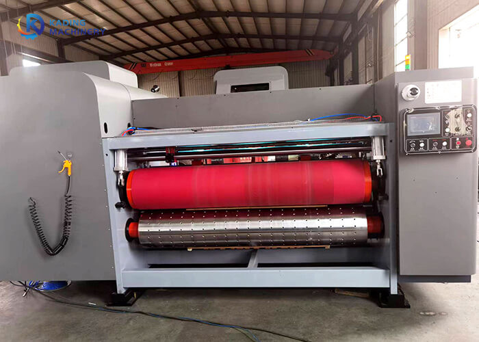 Automatische Drehkarton-Stanze für 1-6 Farben runzelte Kästen