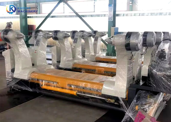 2T / elektrischer Shaftless Spulen-Stand 3T für Wellpappe-und Karton-Kasten