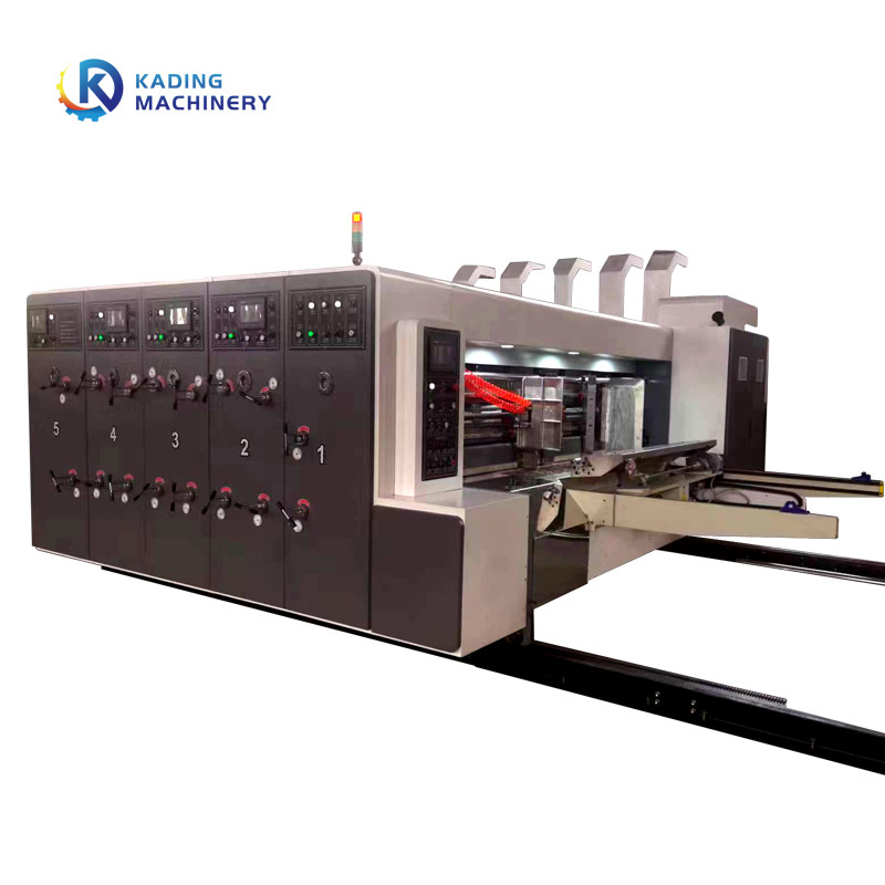 3 Farben kartonieren Druckmaschine von Flexo-Drucken für 5 Wellpapp Schichten