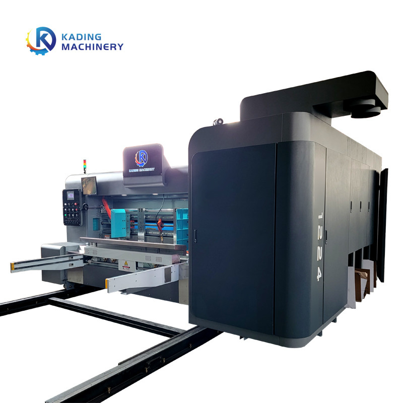 Full Auto-Karton-Druckmaschine für 3 5 7 Schichten Karton-von PLC-Steuerung
