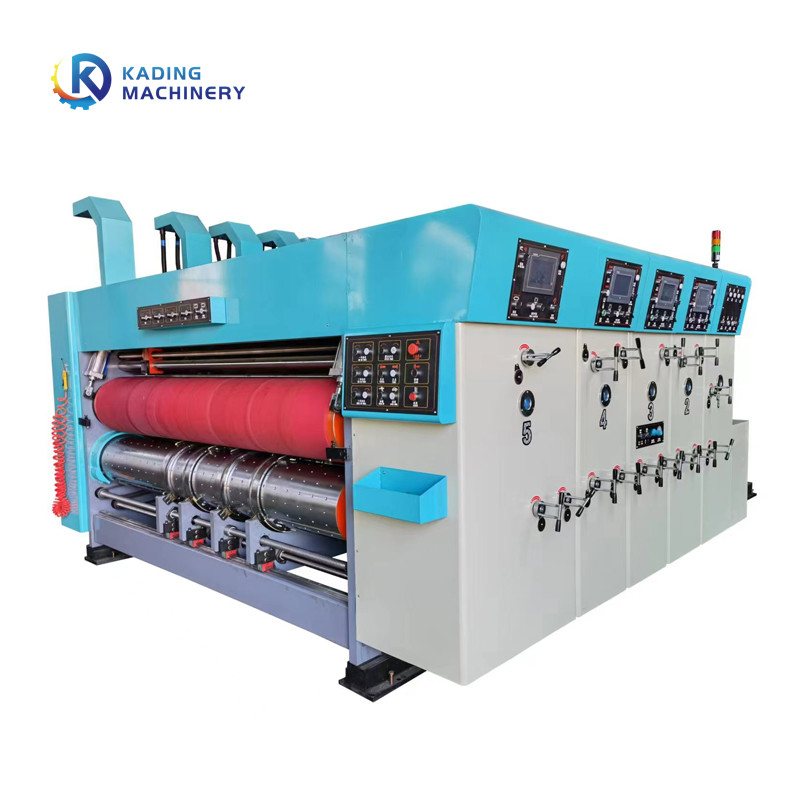 Flexo-Tinten-Karton-Druckmaschinen-automatischer Drucker für die gewölbte Kasten-Herstellung
