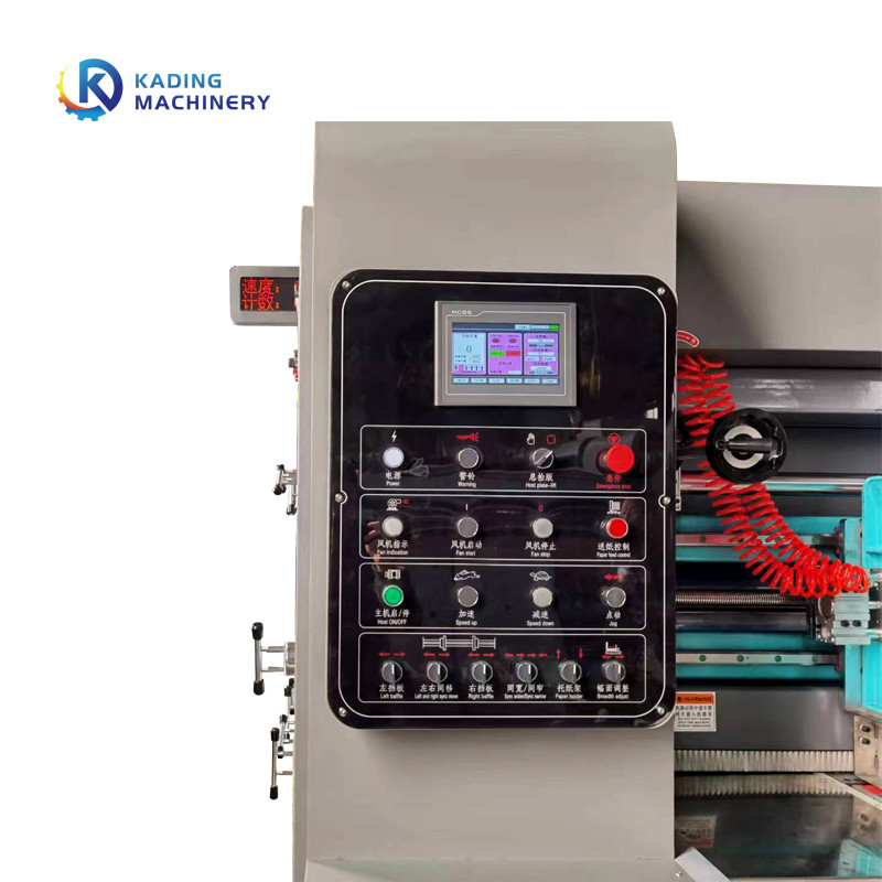 Full Auto-Karton-Druckmaschine für 3 5 7 Schichten Karton-von PLC-Steuerung