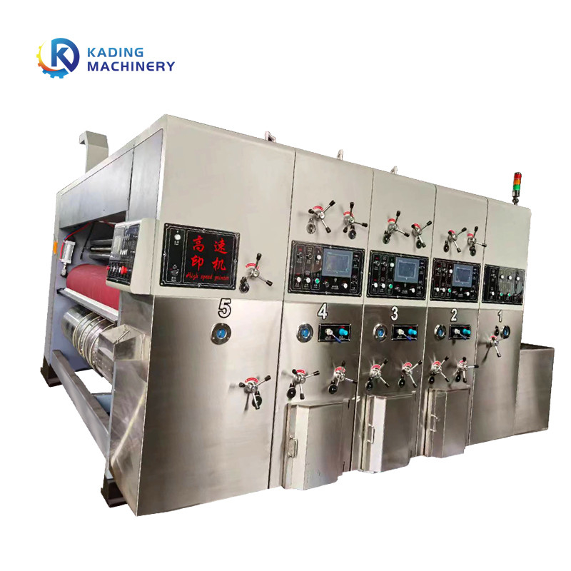 Flexo Wellpappendruckmaschine für 3 5 7 Schichten Wellpappe