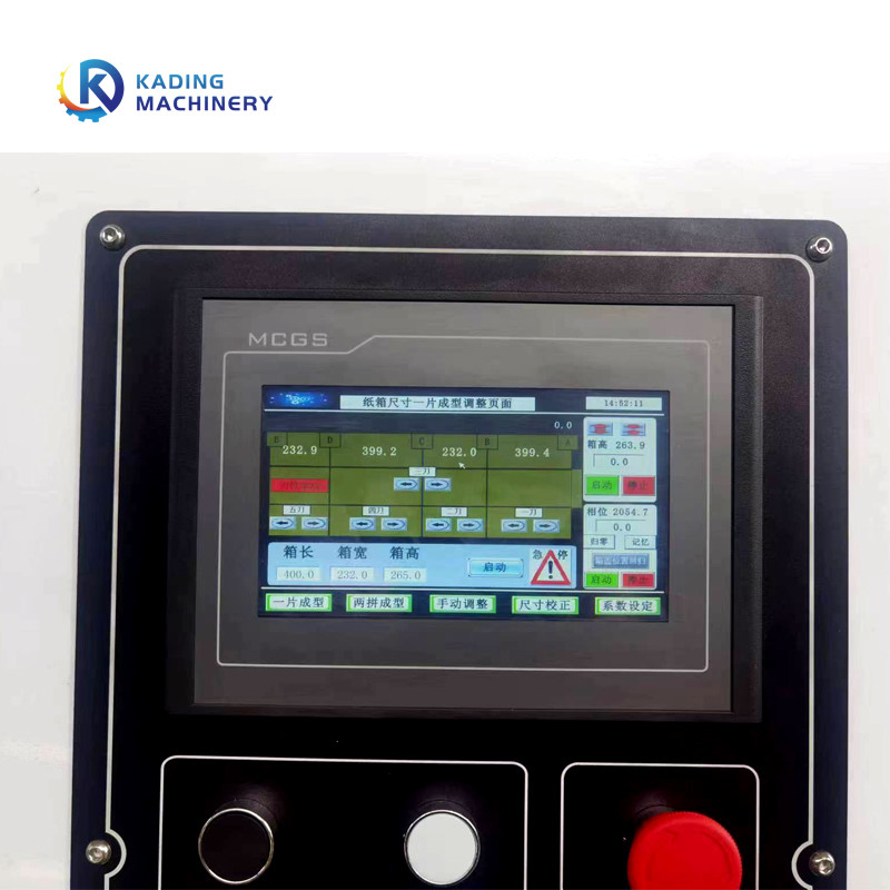 Vollautomatische Verpackungsdruckmaschine 200 Stück pro Minute Max. Kartongröße 2800*1600mm
