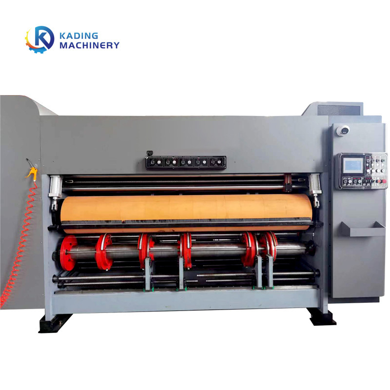 Kerben der Messer-Karton-Kasten-stempelschneidenen Maschine mit mechanischer Reparierenphase und Steigen, Rad schneiden