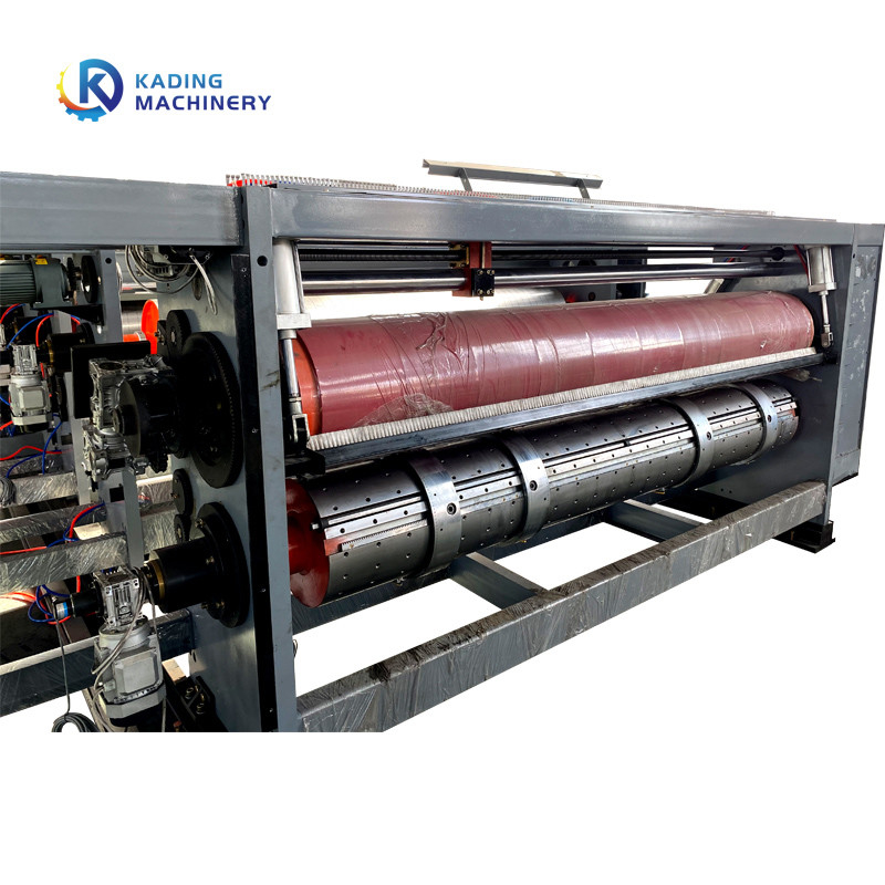 Kerben der Messer-Karton-Kasten-stempelschneidenen Maschine mit mechanischer Reparierenphase und Steigen, Rad schneiden
