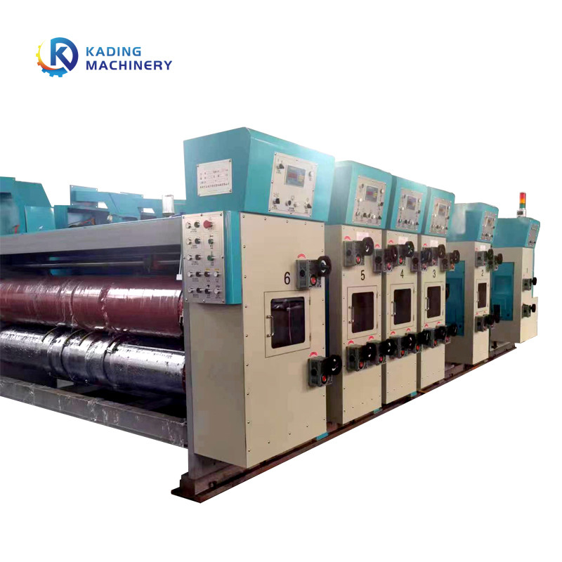 Voller Automatisierungs-Karton-Kasten-stempelschneidene Maschine mit 120 zu 200pcs/Min And Adjusted Shaft