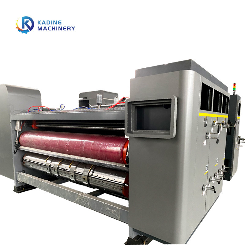 Kerben der Messer-Karton-Kasten-stempelschneidenen Maschine mit mechanischer Reparierenphase und Steigen, Rad schneiden