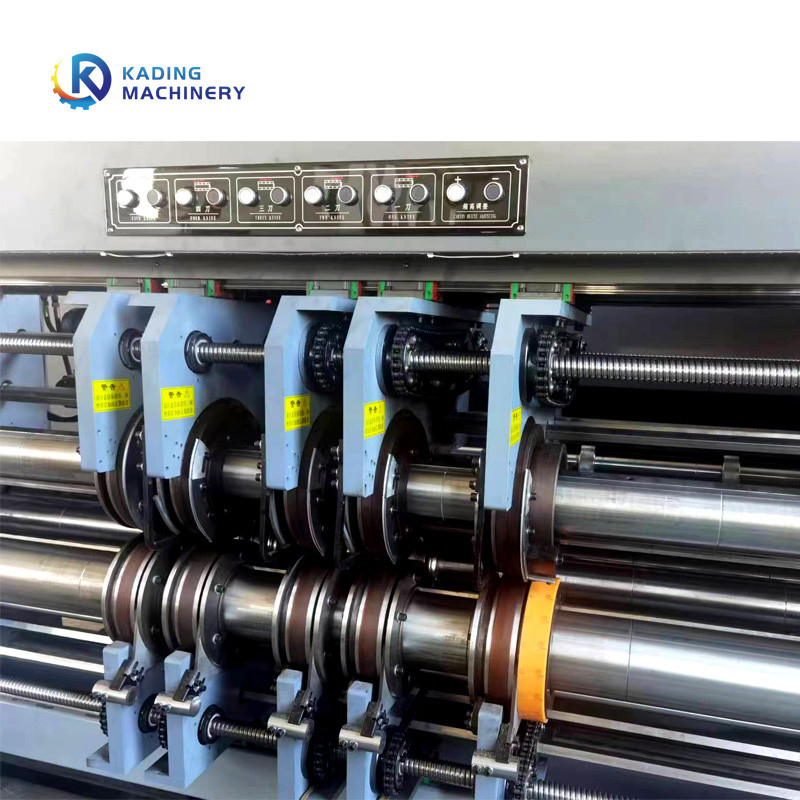 Mehrfarbiger Flexodruckmaschine für Wellkarton mit PLC-Touchscreen