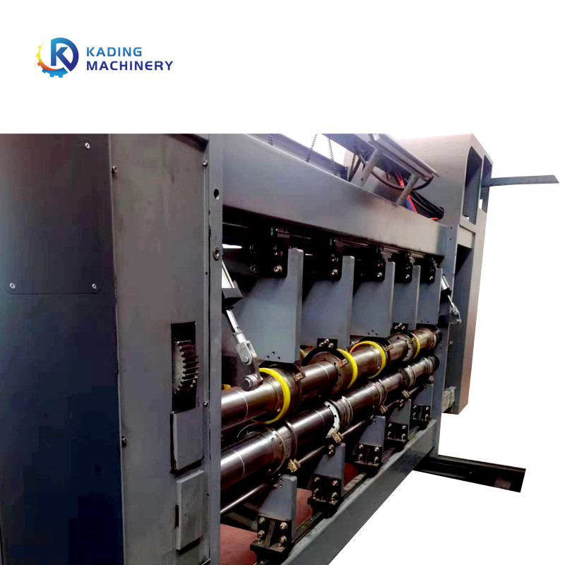 Mehrfarbiger Flexodruckmaschine für Wellkarton mit PLC-Touchscreen