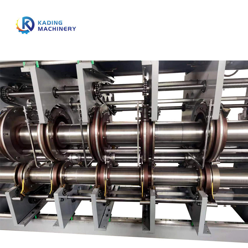 3 5 7 Schichten kartonieren Kasten-stempelschneidene Maschine des Vorderkante-Karton-Druckers Slotter Die Cutter