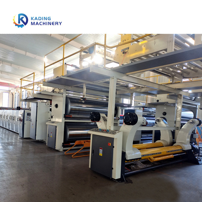 Dampfheizungskorrugationslinie Produktion von Wellpappe für 1600 mm Papierbreite