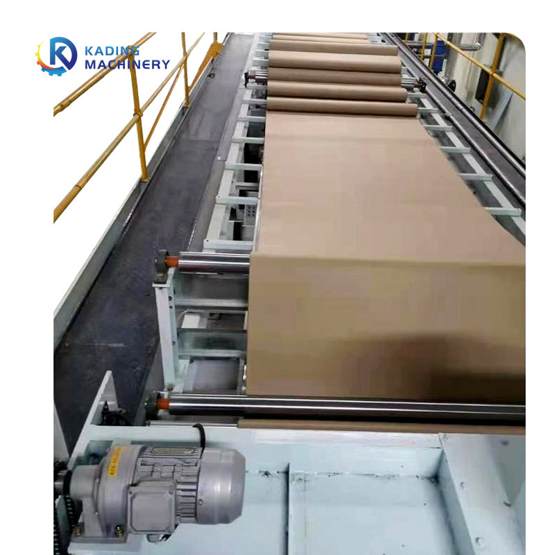 3 Schichten Furchungs-Linien-mit Zwischenlage vor Heater And Single Facer Machine