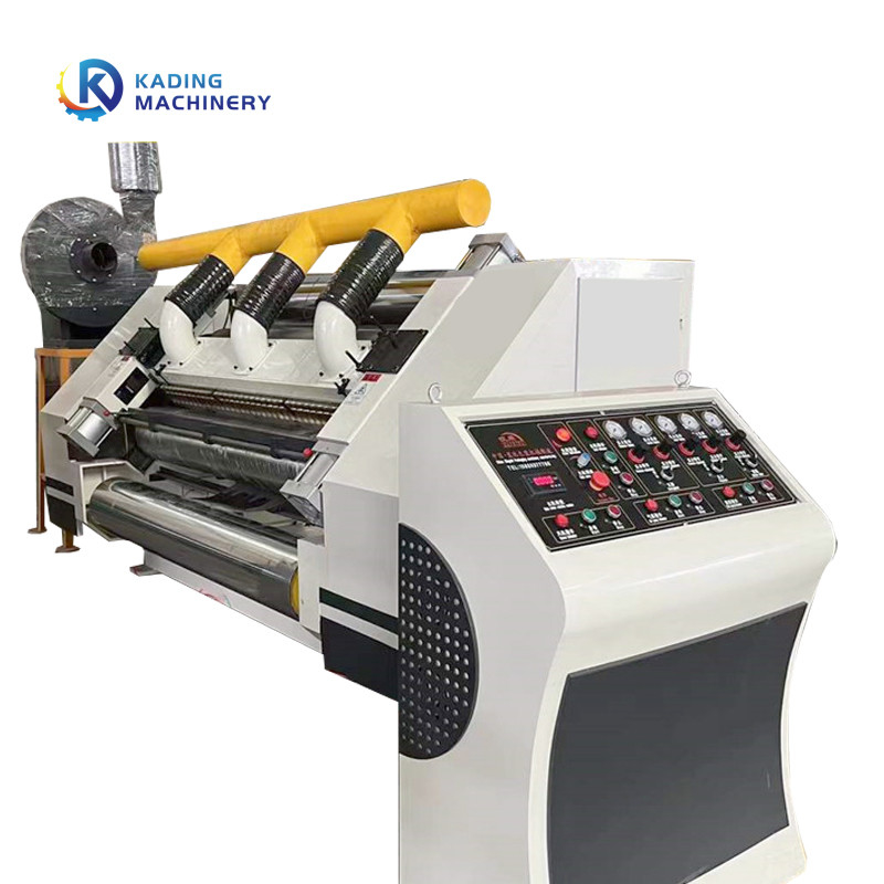 Wellenförmiges Papier und Wellenförmiges Papier 120 m/min Geschwindigkeit mit Rotationsschneidemaschine