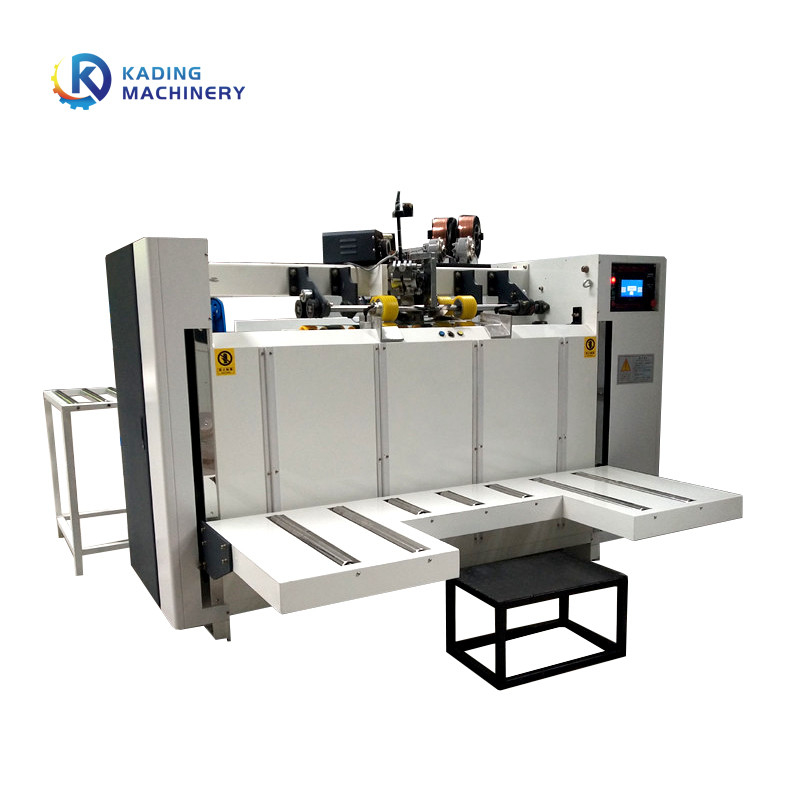 Karton-Kasten, der Maschine gewölbten Kasten-Hefter mit 600 Nägeln/winziger Geschwindigkeit und automatischer Draht-Fütterungssystem herstellt