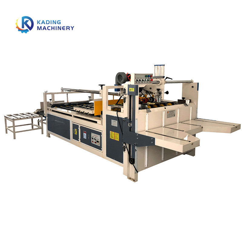 Maschine 60pcs/Min Semi Automatic Folder Gluer für Wellpappe