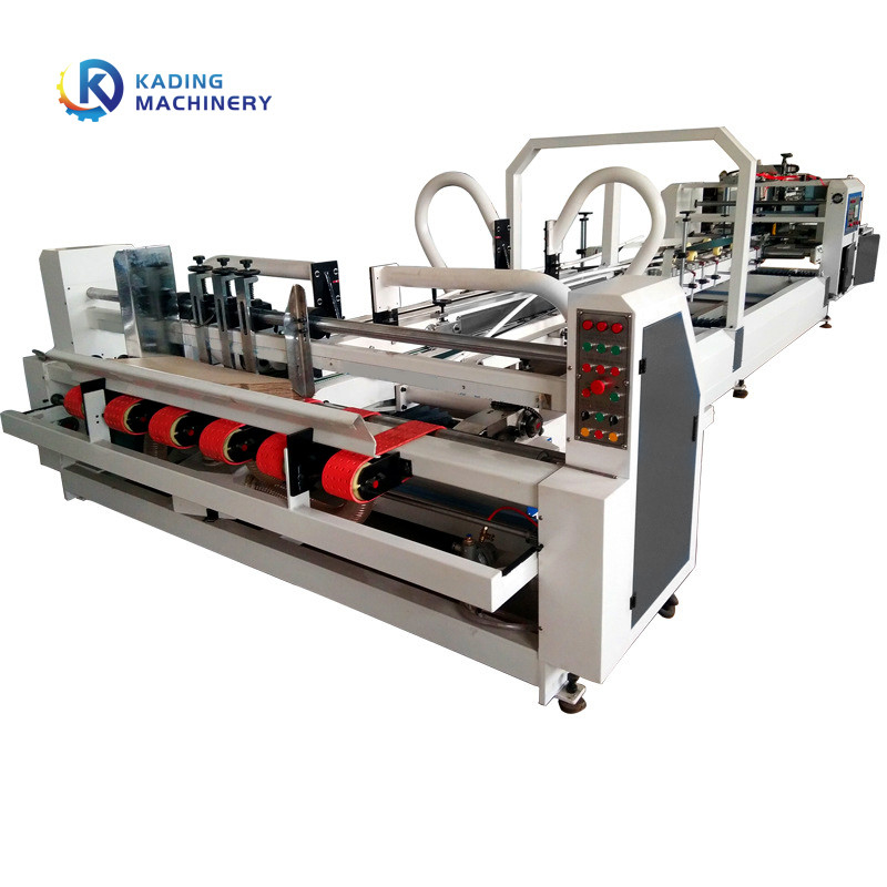 3 Schicht-Brett-Ordner Gluer-Maschine mit der Selbstfütterung für das Kleben der verpackenden Pappe