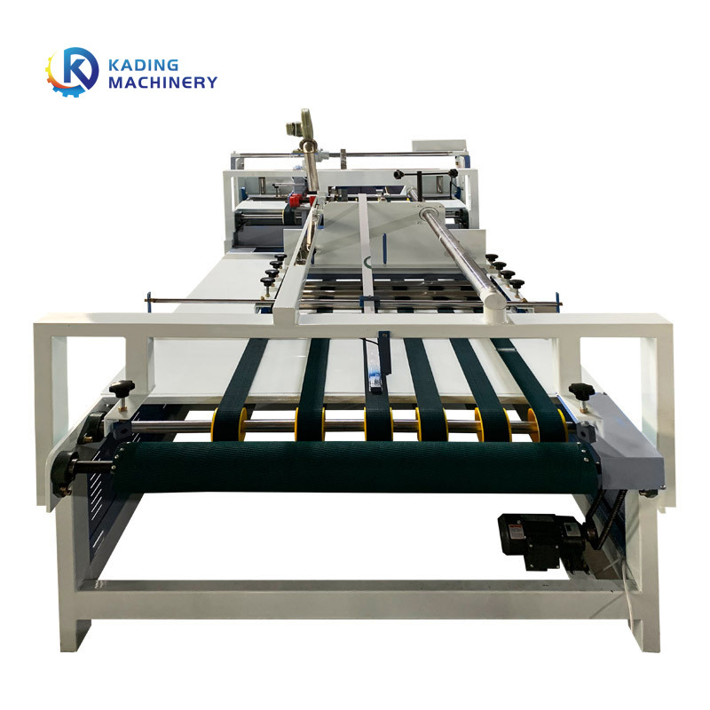 Automatische Ordner Gluer-Maschine für gewölbte Pappe mit PLC-Steuerung