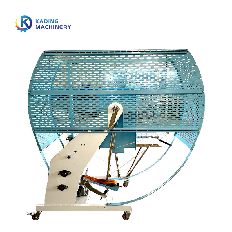 Kartonumreifungsmaschine mit 1200 mm Verpackungsbreite zum Banderolieren von Kartons