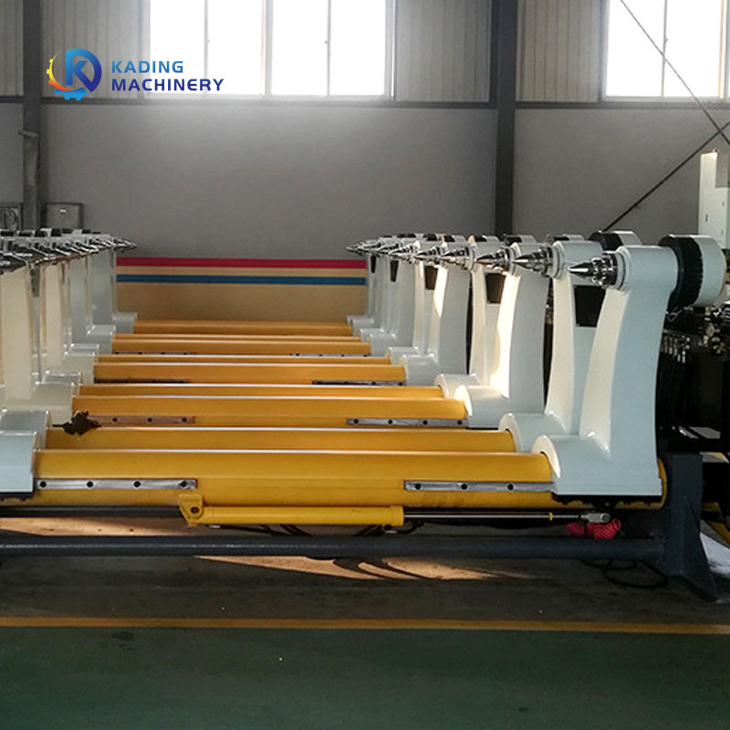 60-100m/Min Hydraulic Type shaftless Spulen-Stand mit 6 Zylindern für 1600mm Papier