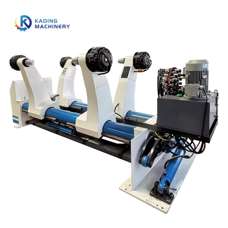 elektrische Art Shaftless-Spulen-Stand 380V 220V mit manueller Bremse für Lieferungspappe