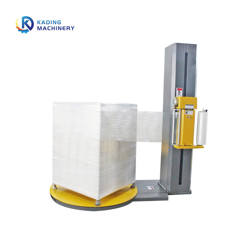 Halb automatische Paletten-Verpackungs-Maschine von 2500mm Höhe für gewölbte Pappe