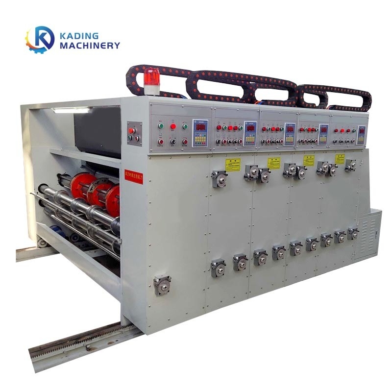 Automatische Druckmaschine der Pappschachtel-7ply für gewellten und Karton-Kasten