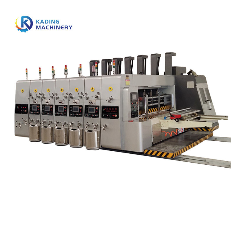 Vollautomatischer Kartondruckmaschine, Schlitzklemmmaschine für die Herstellung von Wellkartons