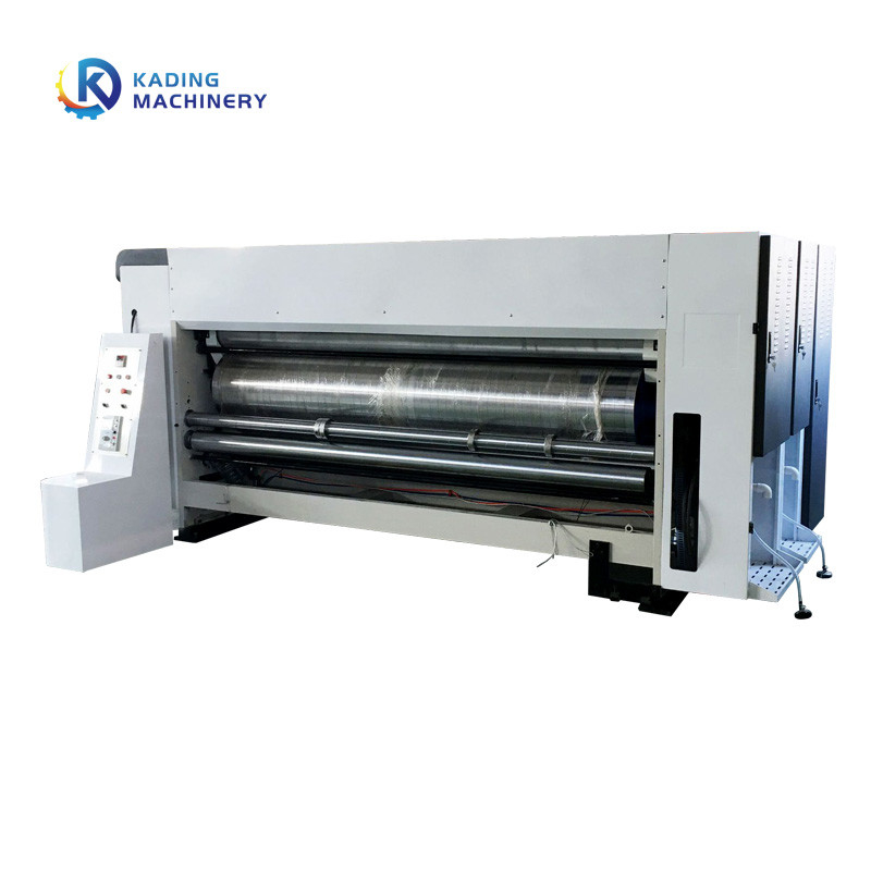 Karton-Druckmaschine Flexo 3ply für Wellpappe mit Tinten-Fenster