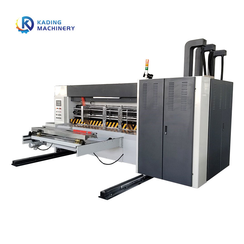 Karton-Druckmaschine Flexo 3ply für Wellpappe mit Tinten-Fenster