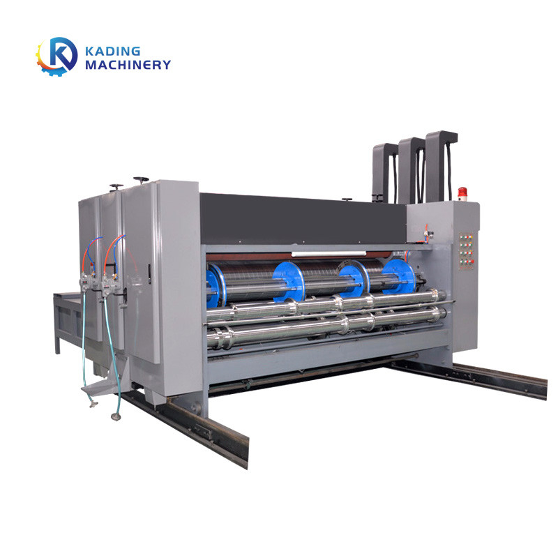 Flexographische multi Farben runzelten Kasten-Druckmaschine für Karton-Pizza-Kasten