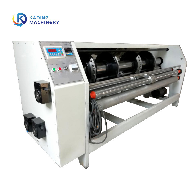 Halb Selbst-2.4m Karton-Druckmaschine für gewölbte Pappflexographisches Drucken