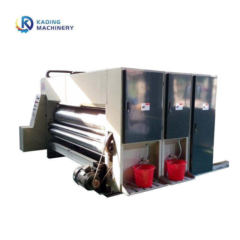 Flexographischer 120 PC-Min Carton Printing Machine For-Karton-Kasten, der mit Plc-Steuerung macht
