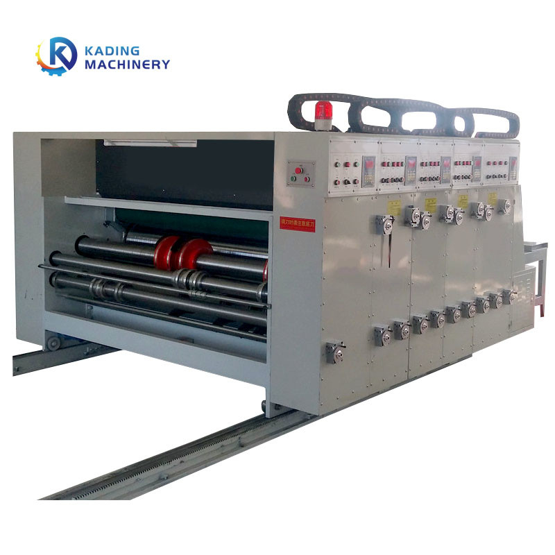 Futterkette 6 färbt Karton-Drucker For Corrugated Paperboard und Karton-Kasten