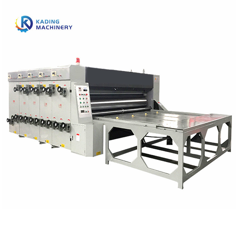 Die manuelle Fütterung kartonieren Druck-Maschine für gewölbten Karton mit flexographischer Tinte