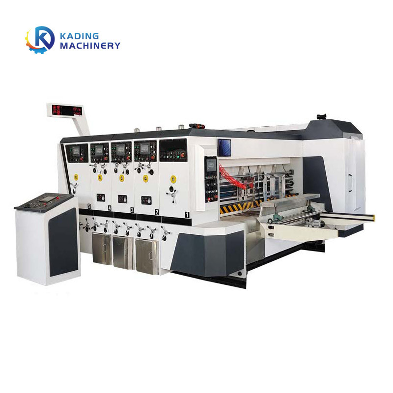 Mehrfarbiger Flexodruckmaschine für Wellkarton mit PLC-Touchscreen