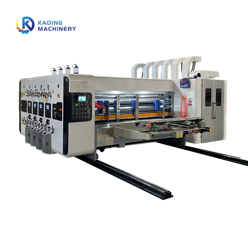 1-5 Farben Kartondruckmaschine Spitzenrand Fütterung vollautomatisch