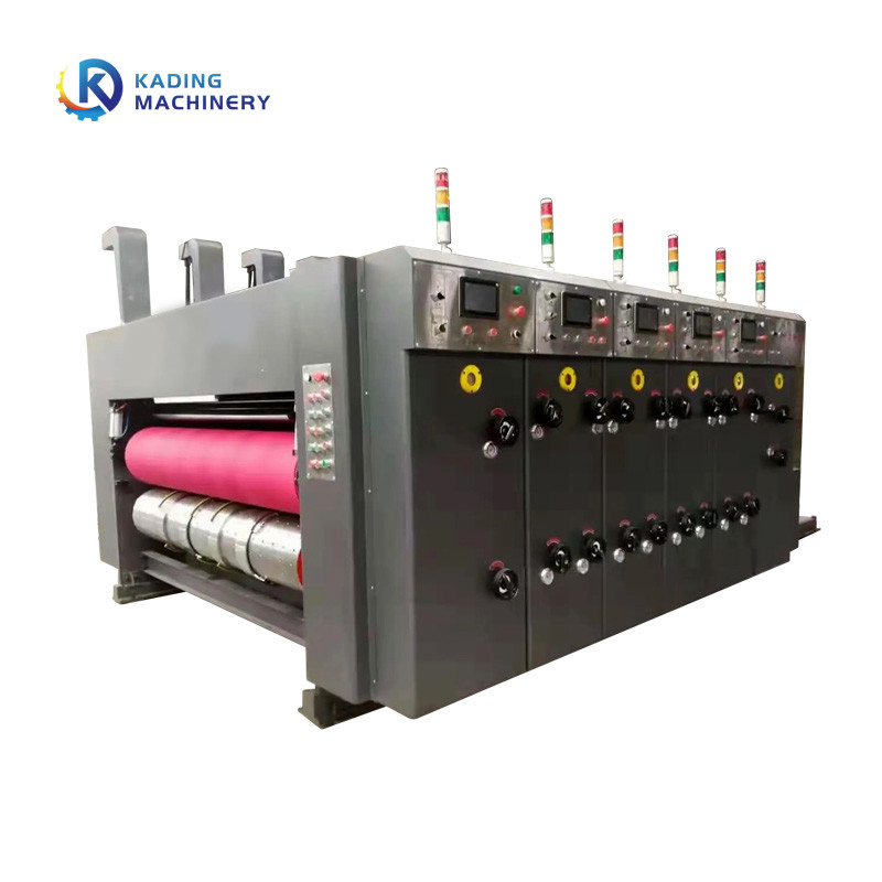 Flexographische 4 Farben-Flexodruckmaschine mit Hochgeschwindigkeit