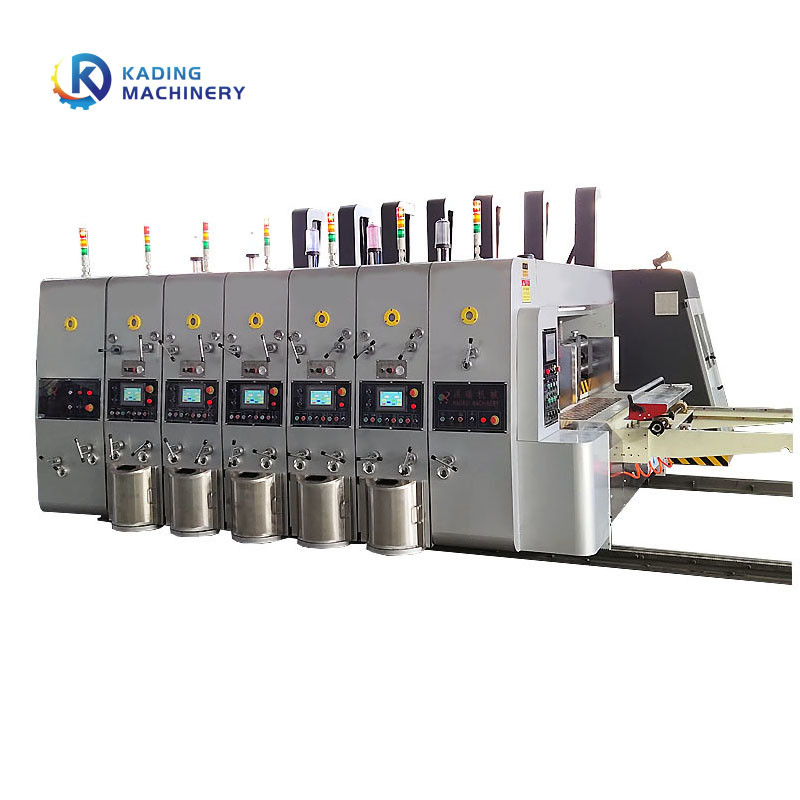 Vorreiter Slotter Flexo Wellpappe-Druckmaschine für 7fach Karton