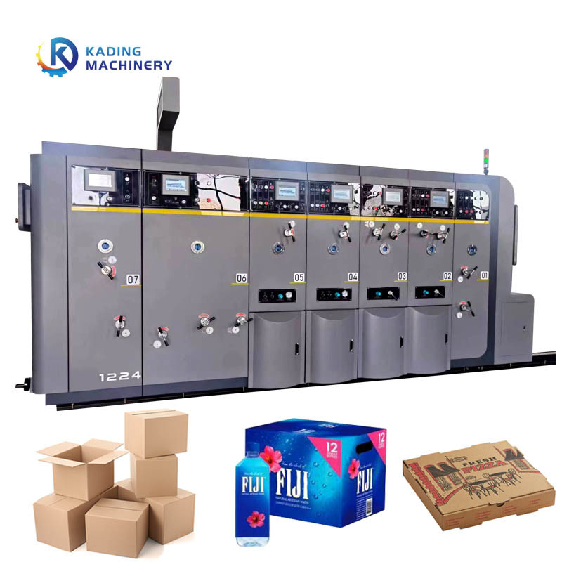 Einfarbige Druckbox Kartonbox Druckschneidemaschine von 180 Stück / Min Arbeitsgeschwindigkeit