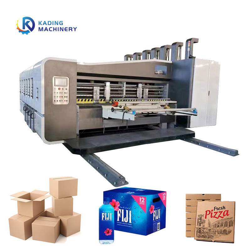 Die Cutter Slotter Flexo Walzschachtel Druckmaschine 5farben 440V