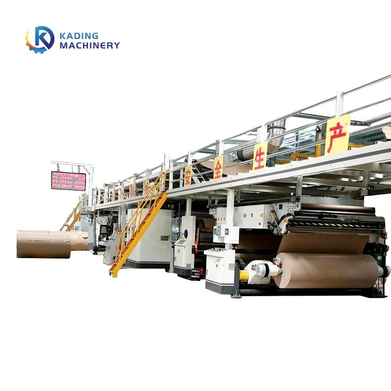 5 Schichten Korrekturlinie mit schnellen Wechseln Einseiter und Hydraulikmühle Rollstand