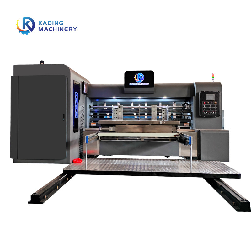 Flexo-Walldruckmaschine mit 200 Stück/min Arbeitsgeschwindigkeit