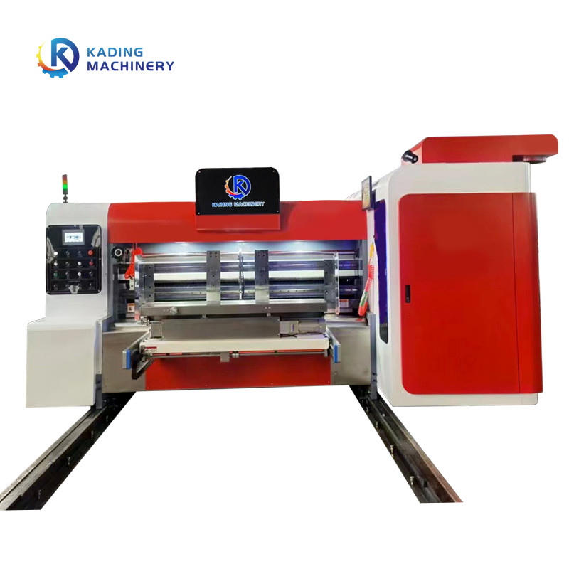 Pizza-Box-Herstellung Wellpappe-Box Druckmaschine mit Servomotor