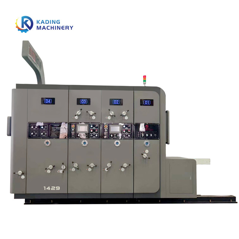 5 Farben Flexodruck Wellkartondruckmaschine für Karton