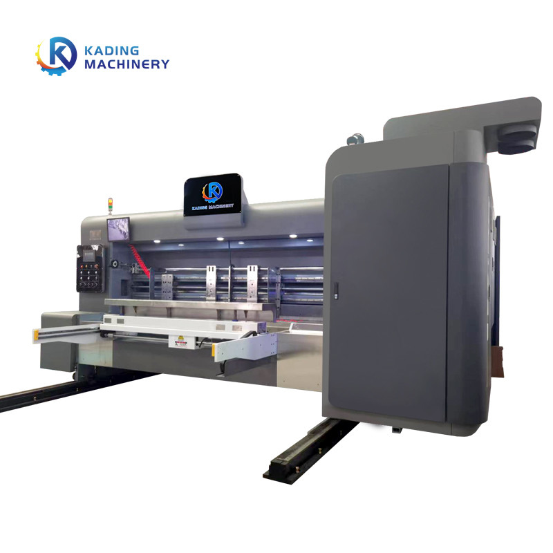 Flexo Mehrfarbige Wellkartondruckmaschine zur Herstellung von Pizzaboxen
