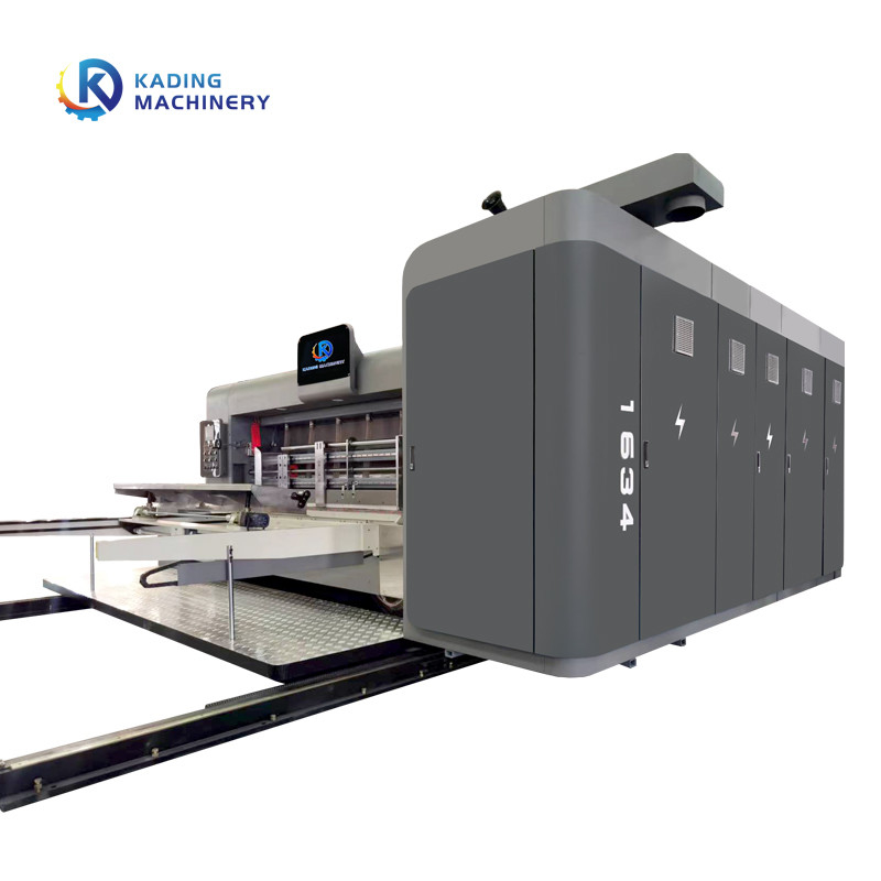 Automatische Walzschachteldruckmaschine zum Schliessen von Pizza-Schachteln
