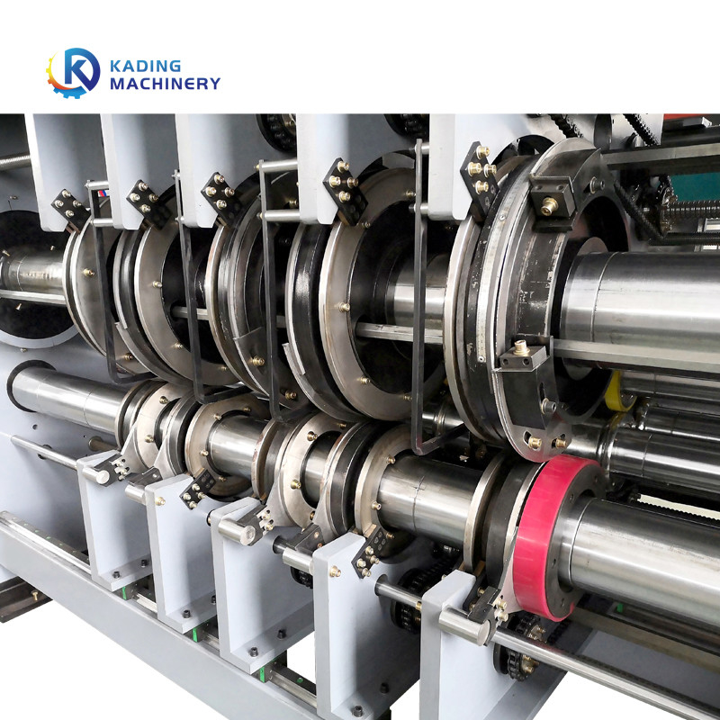 Druckmaschine mit Vakuumtransfer-Flexodruckmaschine für Wellkarton