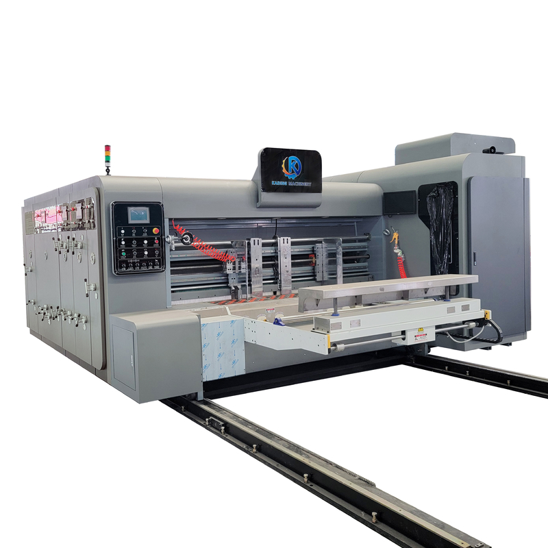 Automatische Walzschachteldruckmaschine zum Schliessen von Pizza-Schachteln
