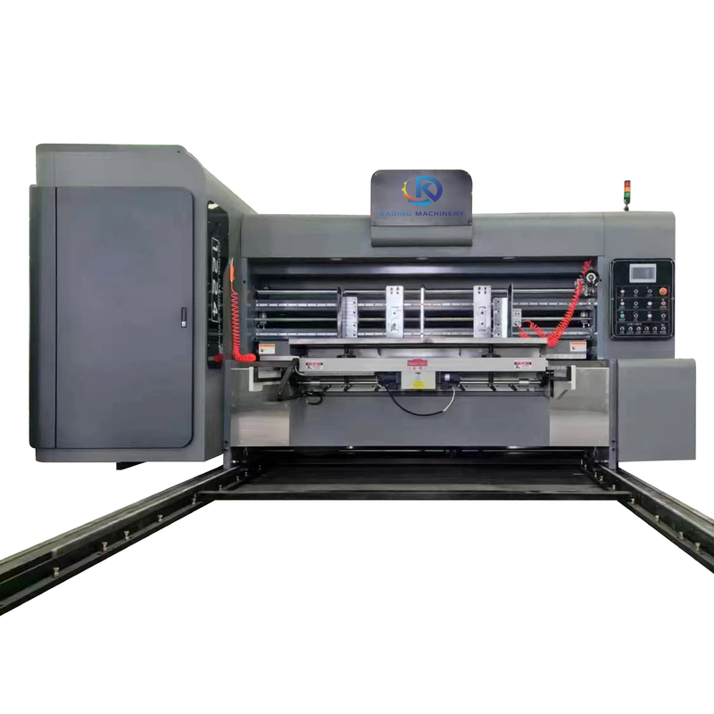 Mehrfarbige Kartondruckmaschine Rotationsdüsenschneidemaschine zur Herstellung von Pizzaboxen